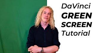 How to remove green screen in DaVinci Resolve