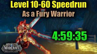 Fury Warrior 10-60 Leveling is AMAZING!