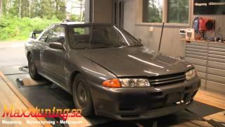 Mappning / Dynotuning Apexi Power Fc - 411WHP Nissan Skyline GTR - Maxxtuning AB