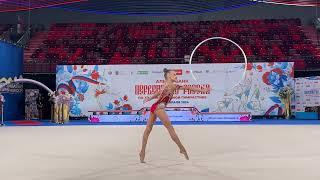 Elizaveta Morozova Hoop Russian Junior Championships 2024