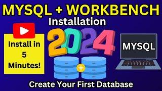 How to Install MySQL & Workbench on Windows 10/11 [2024] Complete Guide for Beginners