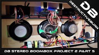 DIY Stereo Boombox Project 2 Part 5 - Electronic Layout Design Part 2