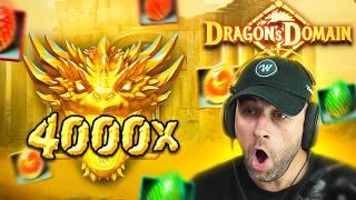 UNBELIEVABLE RUN on the DRAGON'S DOMAIN!! IS THIS SLOT BROKEN?! (Bonus Buys)