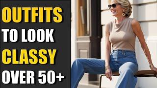 Classy Outfit Ideas for Women Over 50 | Look Chic & Elegant at Any Age!