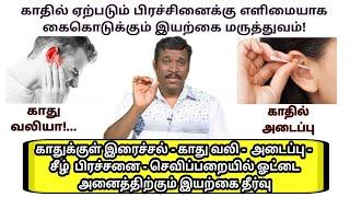 காது பிரச்சினையா-இனி நோ டென்ஷன்! | ear problems | ear cleaning | Healer baskar ear solutions | ear |