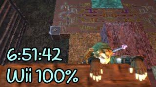 Twilight Princess Wii 100% in 6:51:42 (world record)