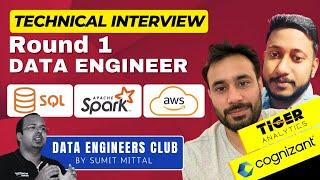 Big Data Engineer Mock Interview | AWS | Kafka Streaming | SQL | PySpark Optimization #interview