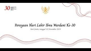 Perayaan Hari Lahir Ibnu Wardani Ke-30