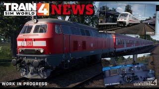 Train Sim World 4 ROADMAP | BAUREIHE 218 angekündigt | IC STEUERWAGEN | Baureihe 101 EXPERT | NEWS