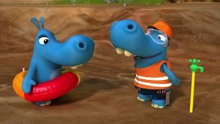 ‘Let’s go swimming’ with Fixit, the Handy Happo I Cartoon for Kids I The Happos Family