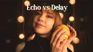 ASMR // Echo vs Delay️ [Hypnotic Effects For Sleep, No Talking]