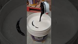 Making dolphin grey colour shade | exterior paint #satisfying #ytshorts