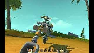 Мотоцикл в Scrap Mechanic (Чит. описание) / Scrap Mechanic