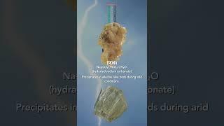 Trona: A Salty Mineral from Dry Lakes with Big Uses #geology #minerals #crystals #trona