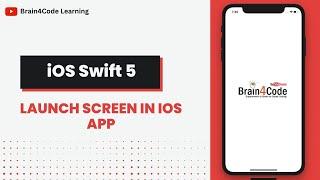 Launch Screen with Image Logo in Swift 5 UIKit | Hindi | iOS Tutorial Beginners Hindi | Free Course