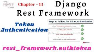 Token Authentication in Django Rest Framework