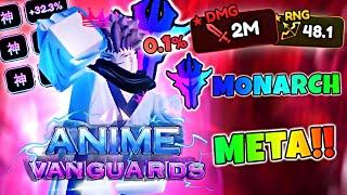 Monarch Sukuna Is BROKEN!!! Anime Vanguards Showcase!