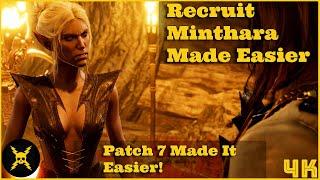 [Patch 7] Made Recruiting Minthara and Saving the Grove Much Easier in Baldur's Gate 3