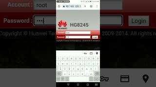 How to change wifi password of Huawei HG8245#wifi #viralvideo #video #viral #huawei #technicalseries