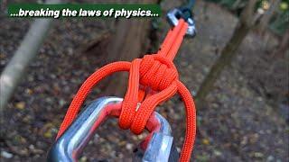 NEW invention - auto-lock PRUSIK Knot Hack You've NEVER SEEN Before (READ the DESCRIPTION!)