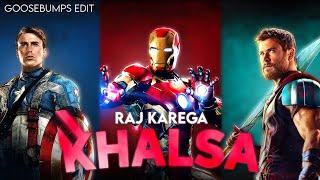 Avengers | Raj Karega Khalsa | Tony Thor Steve