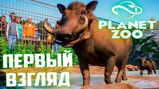 PLANET ZOO BETA   ПЕРВЫЙ ВЗГЛЯД НА ЗООПАРК