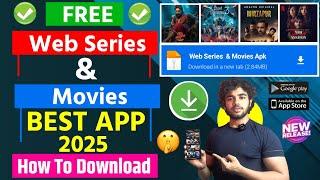  Best Apps To Watch Movies & Web Series for Free In 2025 | Best Movie App | Best Web Series App