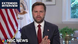 FULL INTERVIEW: JD Vance says US 'substantially delayed' Iran's nuclear weapon program