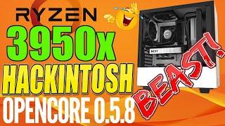 Ryzen 3950x OPENCORE 0.5.8 Hackintosh BEAST! | 2020