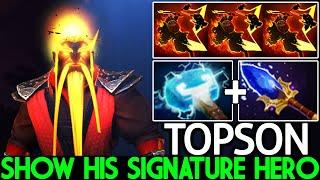 TOPSON [Ember Spirit] Show His Signature Hero Mid Insane Dodge Skill 7.26 Dota 2