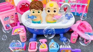 61 Menit Kepuasan Membuka kemasan Mainan Mandi Bayi Lucu  Bak Mandi Boneka Lucu ASMR | Review Toys