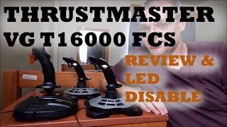 Thrustmaster T16000M FCS Review and Light Disable