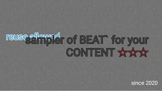 Sampler video of beats, done editing from tutorial #3