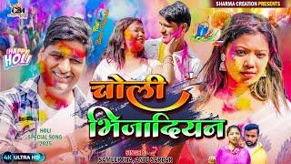 Holi Song | चोली भिजा दिय न | Choli Bhija Diya Na | Singer Anju Sardar & Samir Jha Ft. Binod Yadav