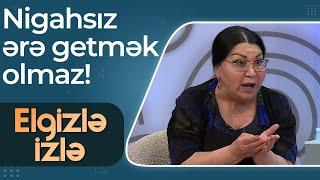 Şəfiqə Aynurəyə əsəbləşdi - Ərin qaçıb, qızına belə nümunə olacaqsan! - Elgizlə izlə