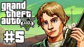 Grand Theft Auto 5 Gameplay / Playthrough w/ SSoHPKC Part 5 - Surprise Passenger