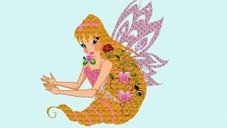 Drawing Winx Club Stella Speed Drawing/Рисую Винкс Стеллу