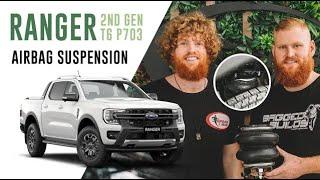 How To Install: Ford Ranger 2nd Gen T6 P703 Rear Leaf Helper Air Suspension - Airbag Man Kit RR4737