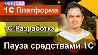 1С:Разработка - Пауза средствами 1С