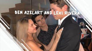 lexi Rivera and Ben azelart close kiss