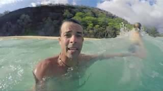 Family Fun at Makena Beach (Big Waves)