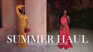 SUMMER FASHION HAUL | MANGO, H&M, VICTORIA BECKHAM