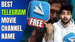 7 Best Telegram Movie Channel Name 2024 | Best Telegram Channels for Movies and Webseries