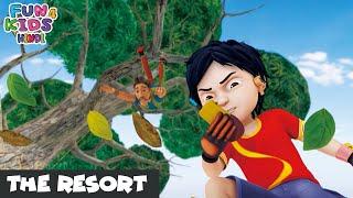 The Resort | रिसोर्ट | Shiva | Episode 49 | Fun 4 Kids - Hindi | Super Action Best Cartoon