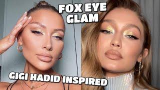 GIGI HADID INSPIRED FOX EYE GLAM