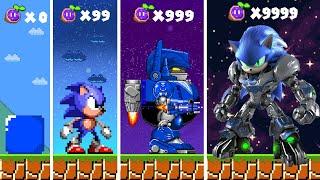 Sonic changes into METAL SONIC with Every Seed