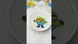 Mega Minion despicable me 4 #satisfying #floating#drawing #shorts#viral#suhema art