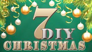 Christmas Craft  7 IDEAS  Christmas Tree Ornaments  Simple & Affordable Diy Christmas Craft