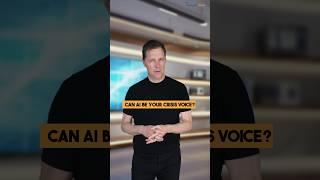 Can AI be Your Crisis Voice