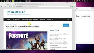 how to download fortnite for pc in compressed in utorrent